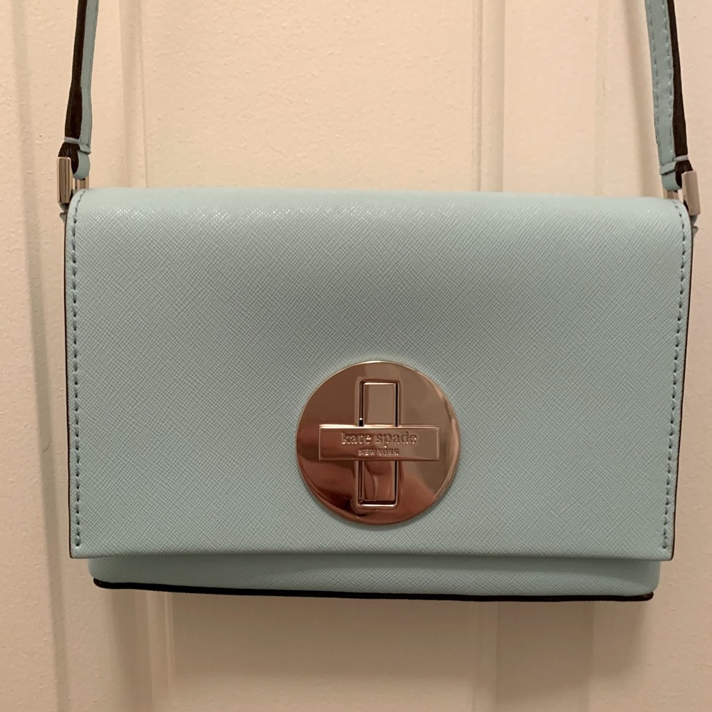 Kate Spade blue crossbody purse